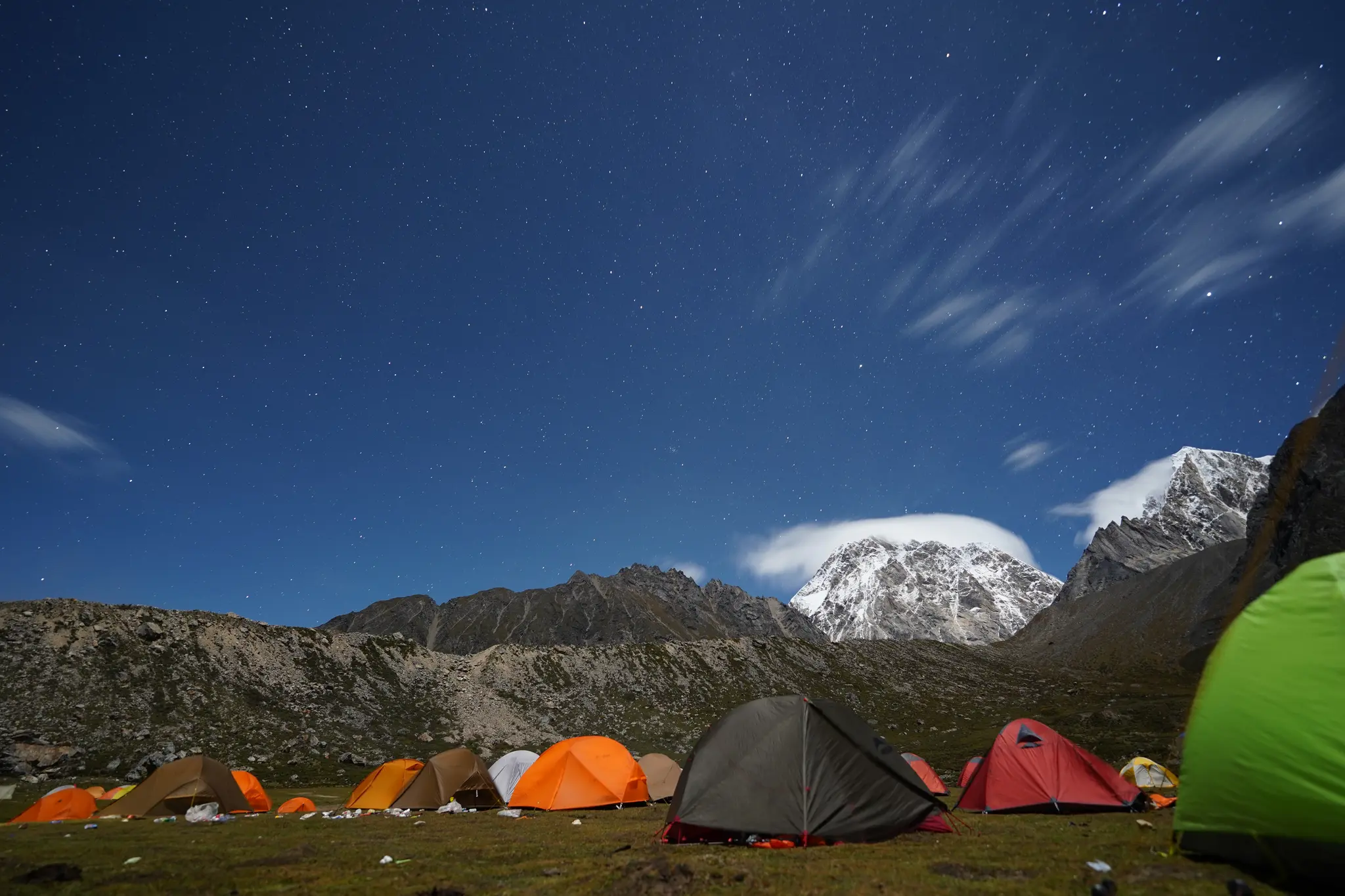 Colourful Tents
